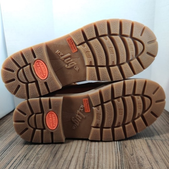 LUGZ Rucker Hi Ankle Boot Women Sz 9 Wheat Tan Lug‎ Sole Casual Walking Lace Up - Picture 16 of 16